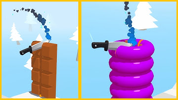 Slice it All! 🥳💥⚡️ Very Satisfying And Reaxing ASMR Slicing Game level 191 - 194