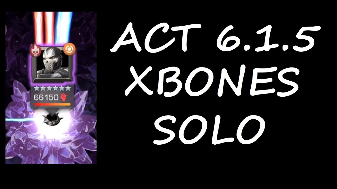 How to EASILY BEAT Act 6.1.5 Crossbones BOSS Solo MARVEL How to EASILY BEAT Act 6.1.5 Crossbones BOSS Solo MARVEL