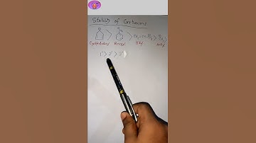 Stability Order of Carbanions || Organic Chemistry || Facts Sheets Series || NEET 2023 & 2024