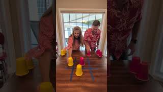 Cup Flip Tic Tac Toe