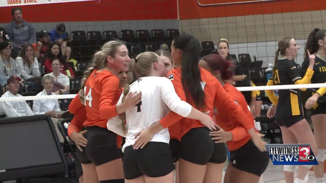 ISU Volleyball takes down Idaho in five sets YouTube