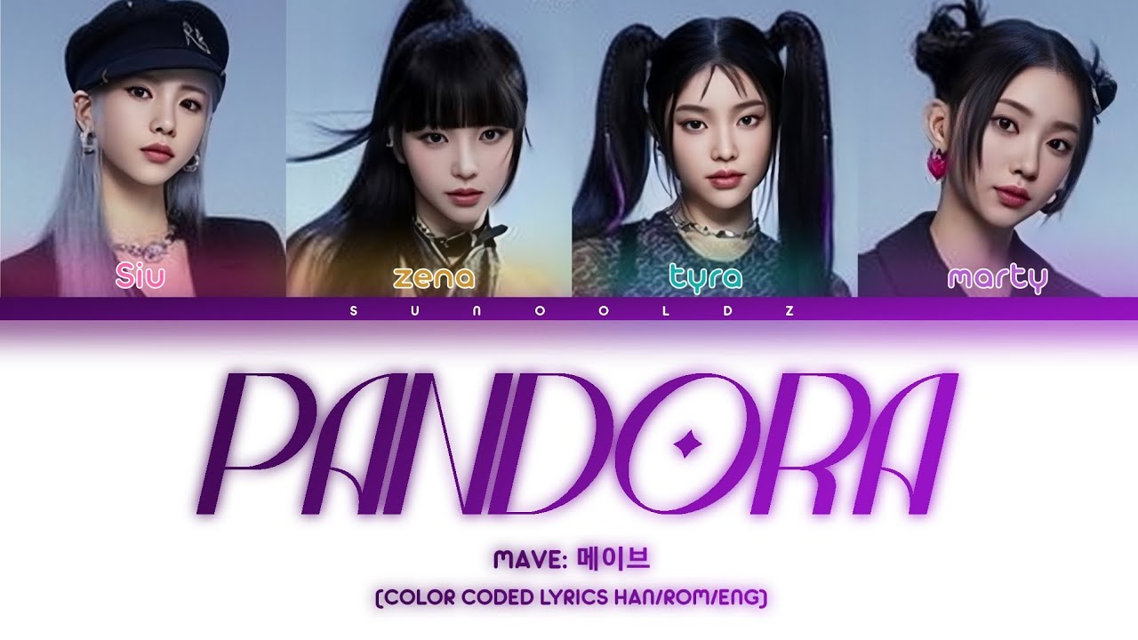 MAVE PANDORA Lyrics (Color Coded Lyrics) YouTube