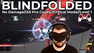 WORLD'S FIRST BLINDFOLDED Yozora NO DAMAGE on Level 1 Critical Mode + All Pro Codes!