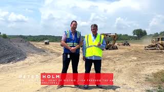 SNN Distribution Center Update John Miles & Peter Holm 2025 Holm Construction Update