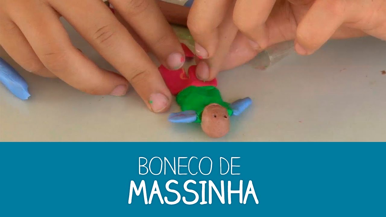 youtube vídeo de massinha
