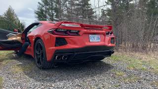 2020 Corvette C8 Idle and Rev