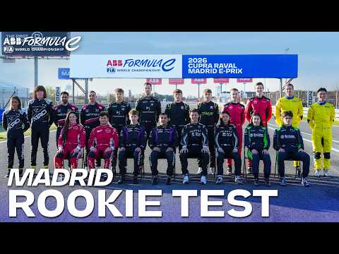 Madrid Rookie Test Recap | Formula E