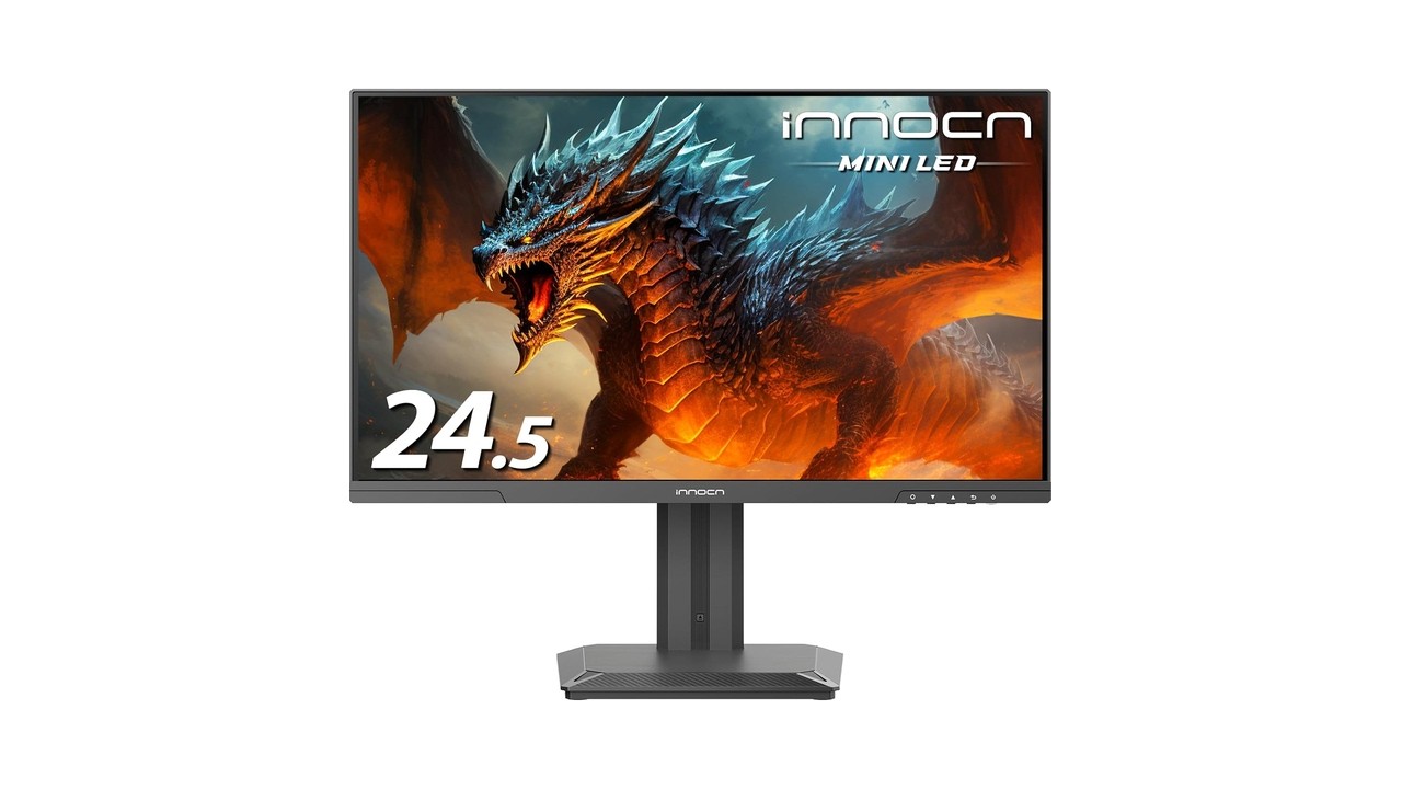 Review INNOCN 25M2S 24.5 QHD 240Hz Mini LED Gaming Monitor HDMI