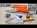 Spyderco Native Chief CTS-XHP Exclusive обзор эксклюзивного складного кухонника от спаев.