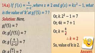 Function (Long question answer - Model 3 & 4)| Class 10 | SEE | Optional Math | by Sunil Dhakal