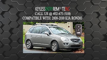 How To Replace A Kia Rondo Key Fob Battery 2007 - 2010