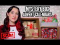 I Bought MYSTERY BOX ADVENT CALENDARS From Etsy...