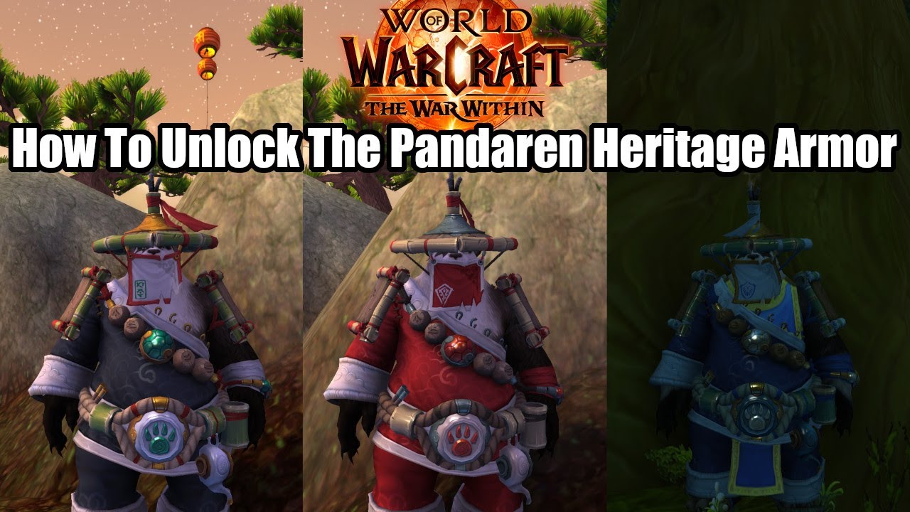 How To Unlock The Pandaren Heritage Armor in Patch 11.2.7