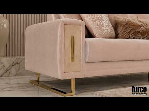 Loft Beige Sofa Set