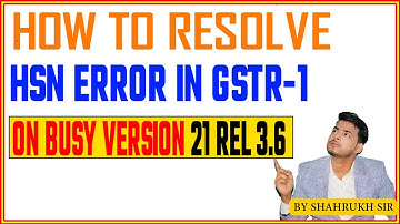 #09|HOW TO RESOLVE HSN CODE ERROR IN GSTR-1|HOW TO FIX HSN ERROR IN GSTR-1|HSN CODE ERROR IN GSTR-1