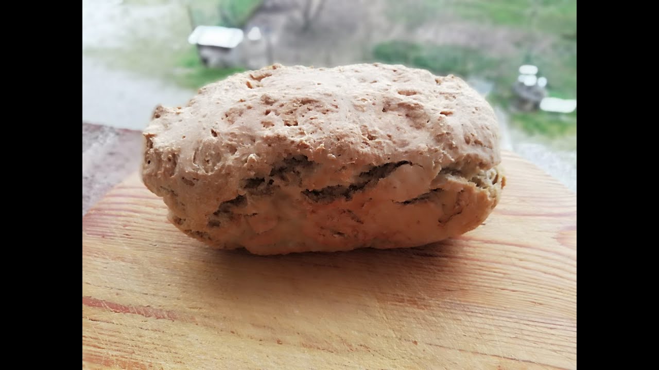 Pane senza lievito, senza impastare, pronto in 30 minuti. Pane irlandese