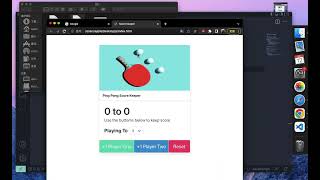 Ping Pong Score Keeper - JavaScript