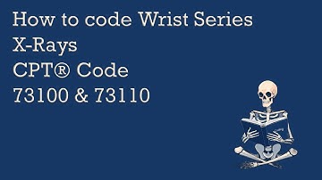Wrist X-Ray Coding | CPT® 73100 & 73110 | Radiology Protocols + ICD-10 Strategy