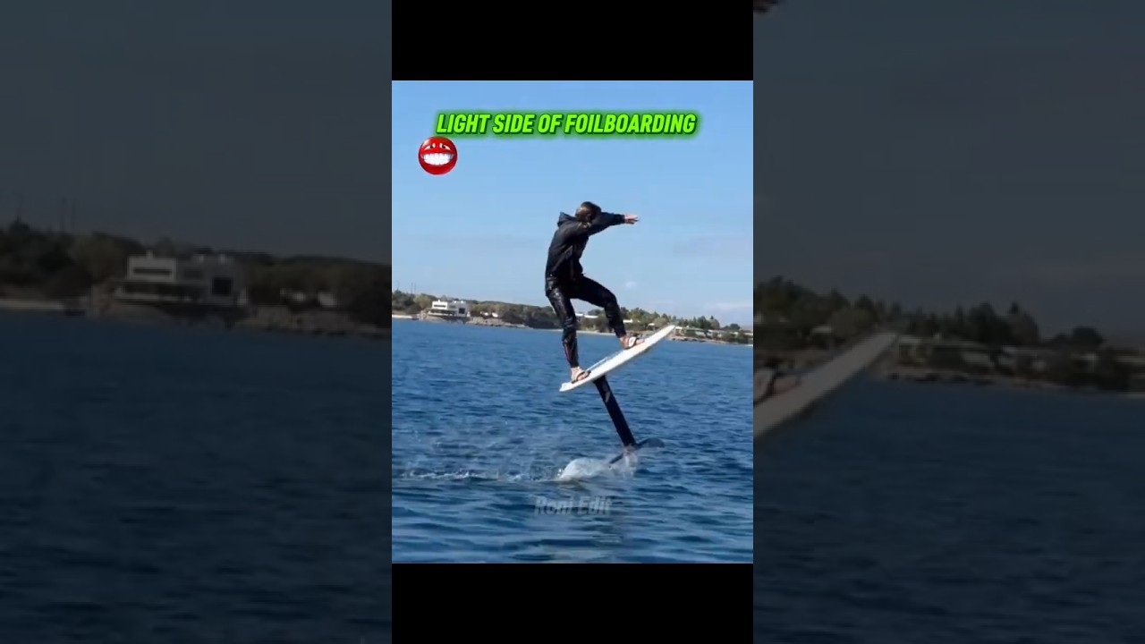 Light Side vs Dark Side Of Foilboarding🤯 