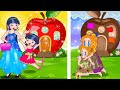 Princess Fashion Dress Design Result! RICH vs POOR Princess! | Hilarious Cartoon Animation