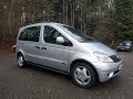 Обзор Mercedes Vaneo 2004 г. в.Рождественская ярморка в Германии.