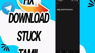 How To Fix And Solve Download Stuck Tamil On Telegram App screenshot 4