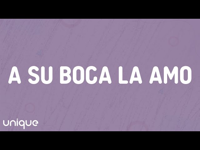 KAROL G - A Su Boca La Amo (Interlude) (Letra/Lyrics)