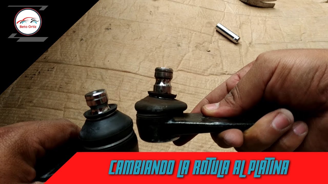 Como cambiar la ROTULA a un platina o clio