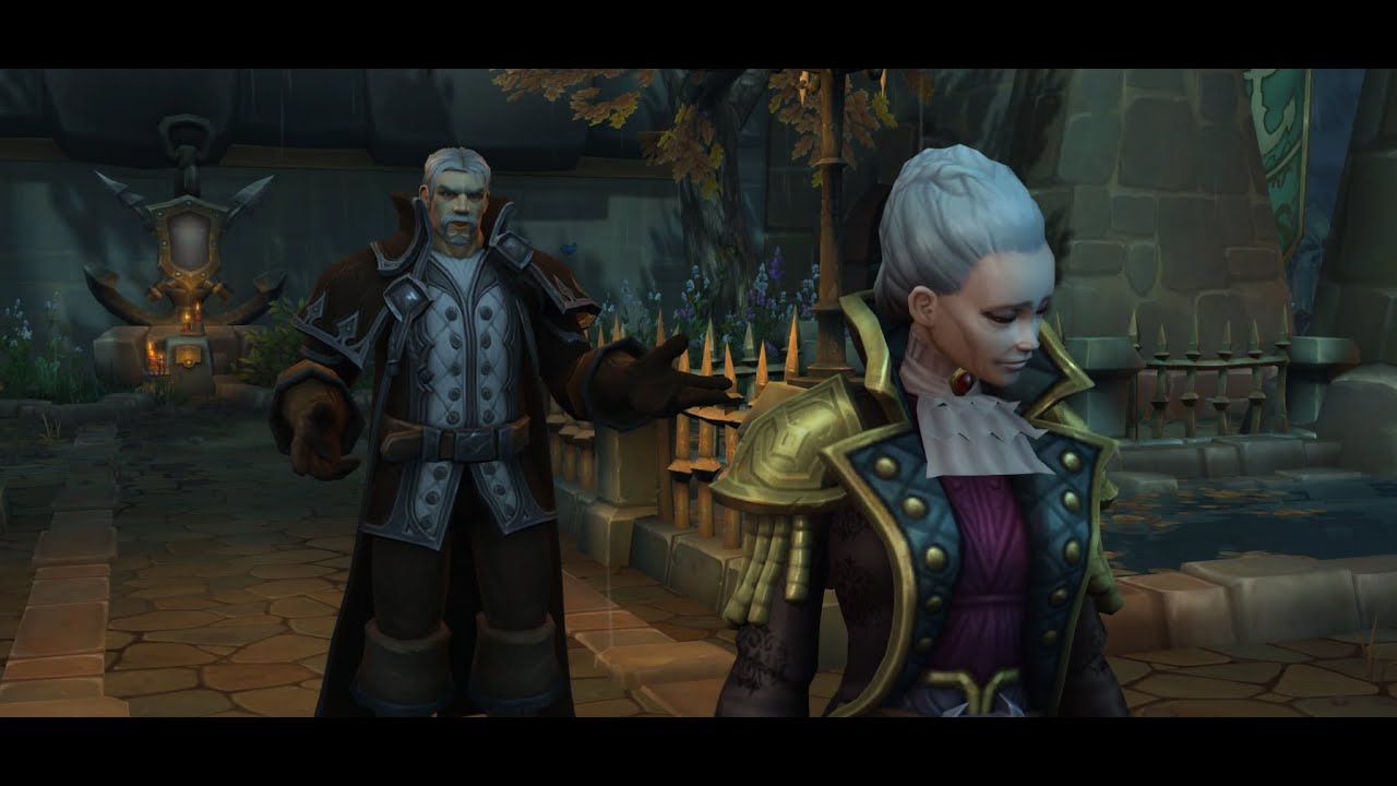 Epic Genn Greymane and Katherine Proudmoore Cutscene BFA