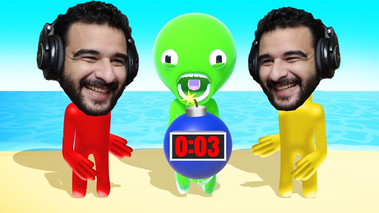 اخر واحد يستلم القنبلة = يعتزل اليوتيوب! | WHAT THE PCK