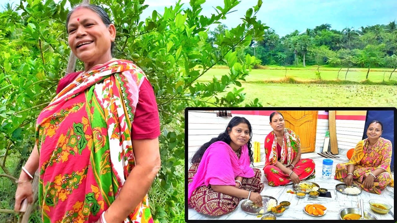 শ্বাশুড়িমা এসেই নিজে থেকেই গাছ লাগাতে শুরু করল । অনেকদিন পর ননদ শ্বাশুড়িমা আমি একসঙ্গে খেতে বসলাম