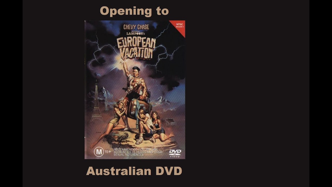 Opening to National Lampoon's European Vacation Australian DVD