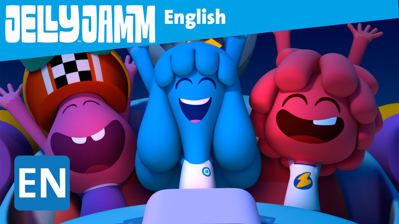 Jelly Jamm English. A Day at the Races. Children's animation series