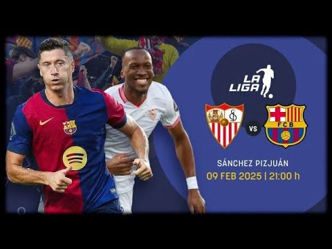 SEVILLA FC vs FC BARCELONA | LA LIGA EA SPORTS | EA SPORTS FC 25 - PS5 ...