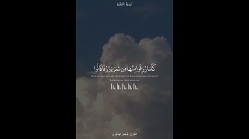{وَبَشِّرِ الَّذِينَ آمَنُوا} تلاوة رائعة بالعجم الماتع للقارئ فيصل الهاجري 😍