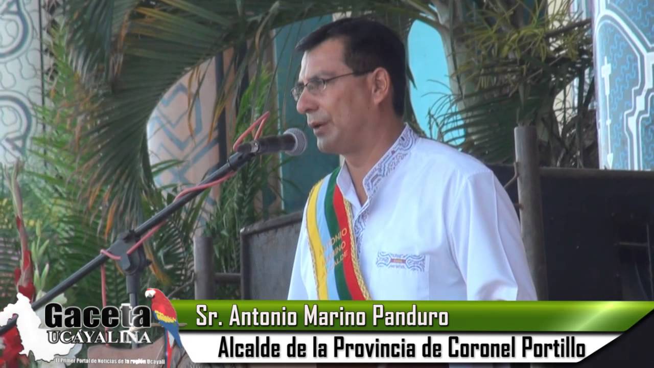 Antonio Marino Panduro juramentó como nuevo alcalde Provincial de Coronel Portillo