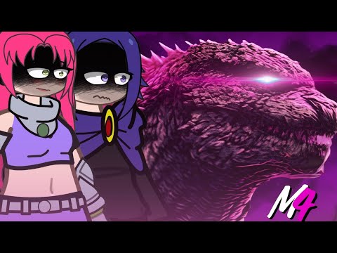 👑🐊 Teen Titans Go React Godzilla || Rei Dos Monstros || (M4rkin) |As| - Eric Gacha Ofc