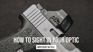 Sighting in your Holosun Optic
