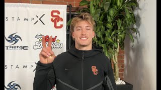 Mater Dei five-star tight end Mark Bowman vs. Corona Centennial and Orange Lutheran isolation film