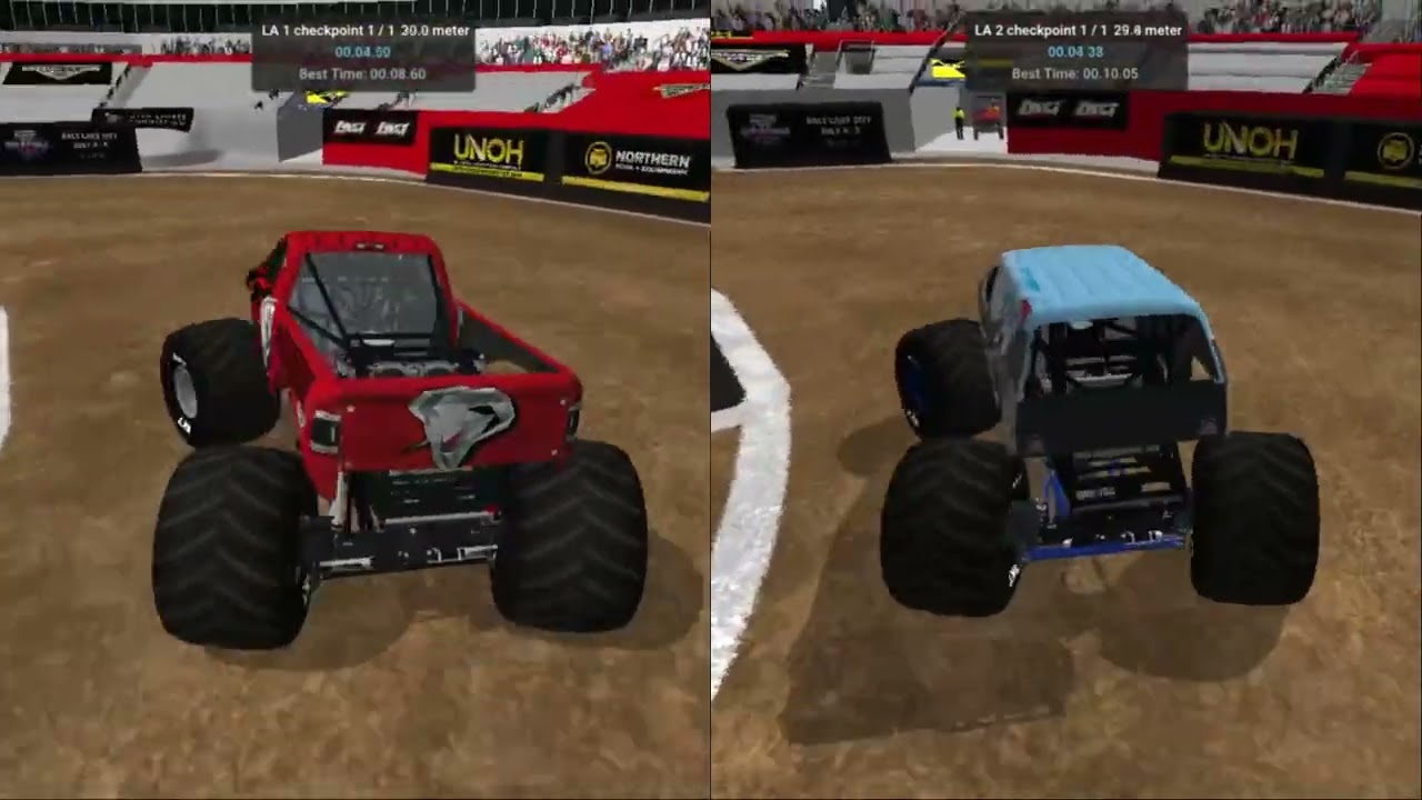 Rigs Of Rods Monster Jam Los Angeles, CA 2026 (FULL SHOW) [Racing, Skills, Freestyle]