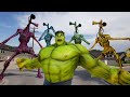 Hulk Vs Team Siren Head Hulk Fight Ep 59 Siren Head In Trouble Siren Head 