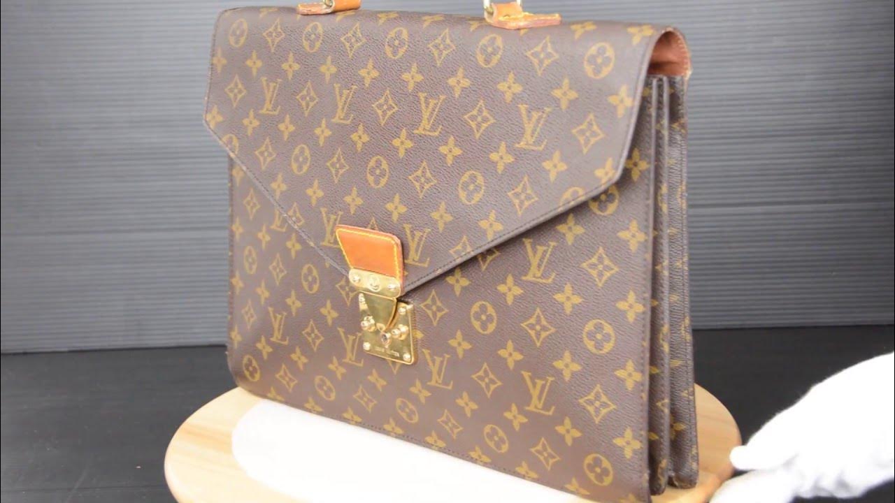 ilovekawaii C01133 - Louis Vuitton Monogram Serviette Conseiller Business  Bag M53331 - 