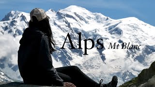 ALPS | Hiking to the Lac Blanc in Chamonix Mont Blanc | Best hike in Haute-Savoie | 4K travel video