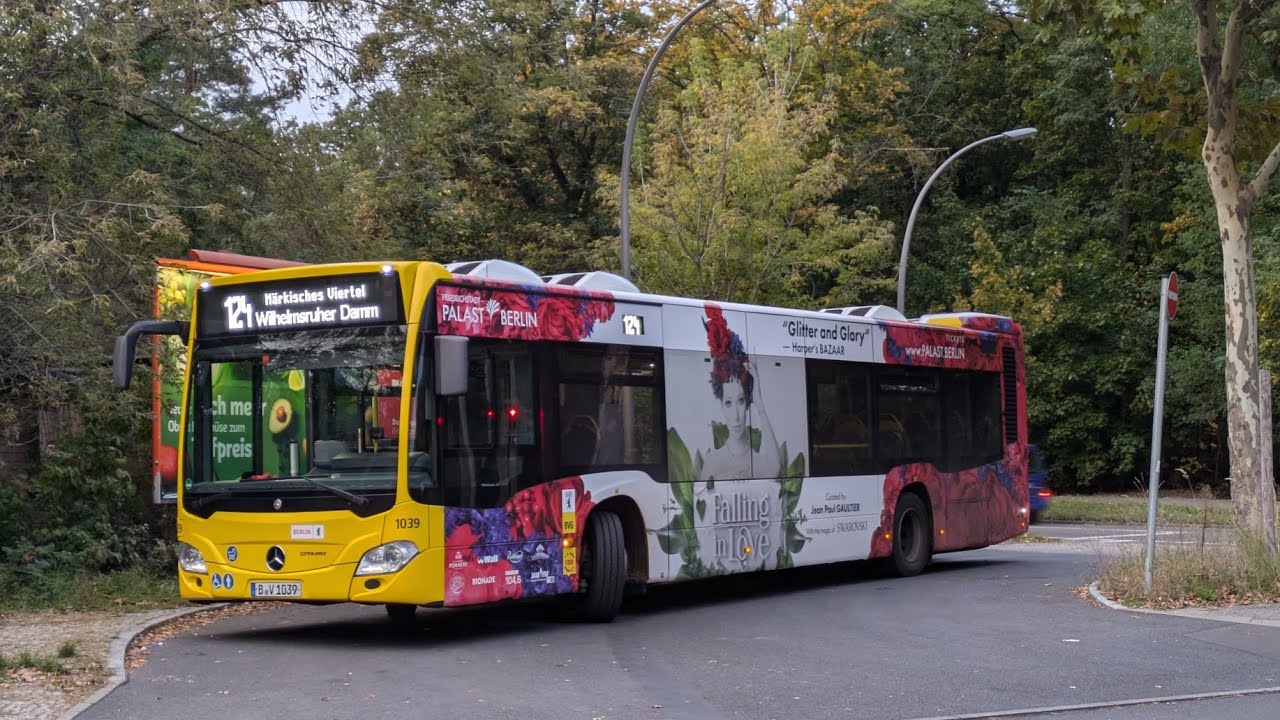 Berlin Bus|Aussetzermitfahrt #33 auf dem 124 von S Heiligensee bis Wilhelmsruher Damm