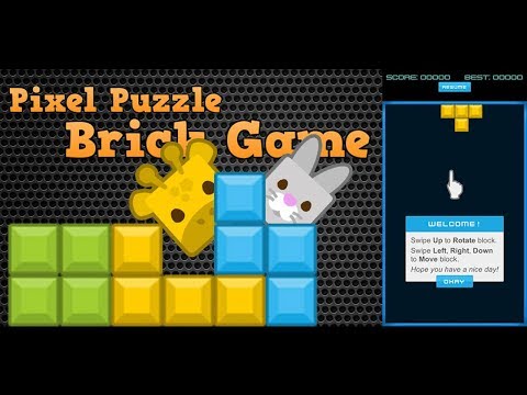 Pixel Puzzle Brick Game gameplay screenshot