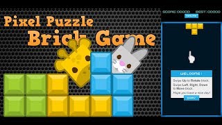 Pixel Puzzle Brick Game Intro screenshot 5