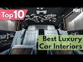 10 Best Luxury Car Interiors (Part 1)