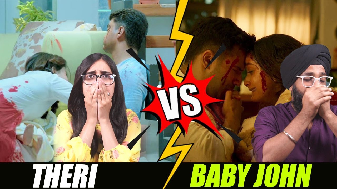 BABY JOHN VS THERI HEARTBREAKING EMOTIONAL SCENE REACTION | Varun Dhawan Vs Thalapathy Vijay