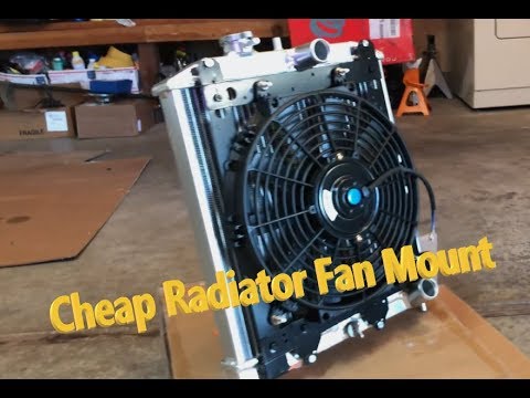 lukker Ud over falskhed Project Radiator Fan Mount/Brackets - YouTube