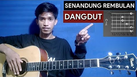 Tutorial gitar dangdut senandung rembulan (imam s arifin kunci gitar mudah)